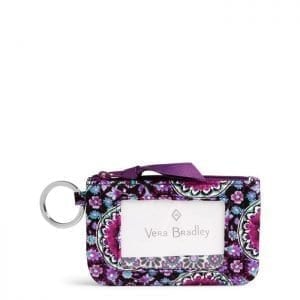 Iconic Zip ID Case Lilac Medallion