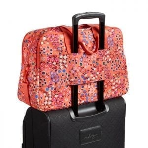 Vera Bradley Lighten Up Weekender Travel Bag - Coral Meadow