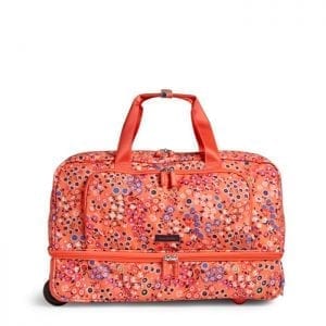 Vera Bradley Wheeled Carry-On - Coral Meadow