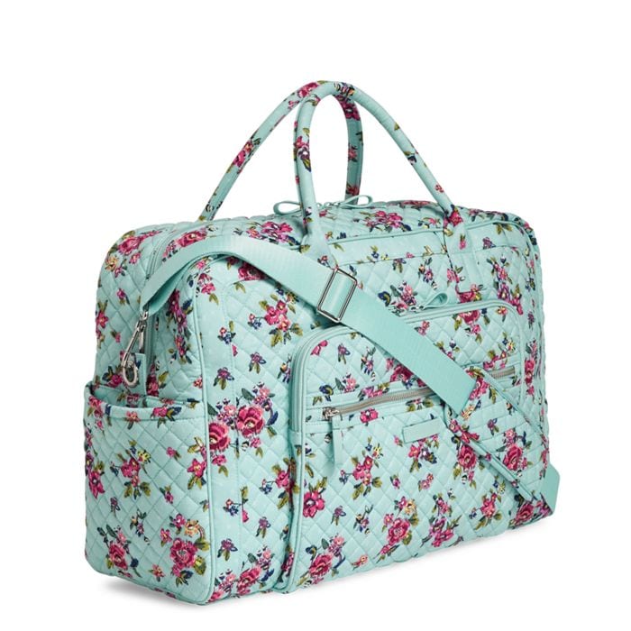 Vera bradley iconic hot sale weekender travel bag